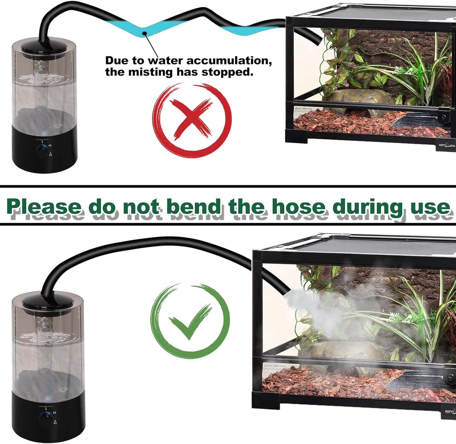 Reptile Humidifier Terrarium F - Terrarium Fogger Ultrasonic ulasan dan harga