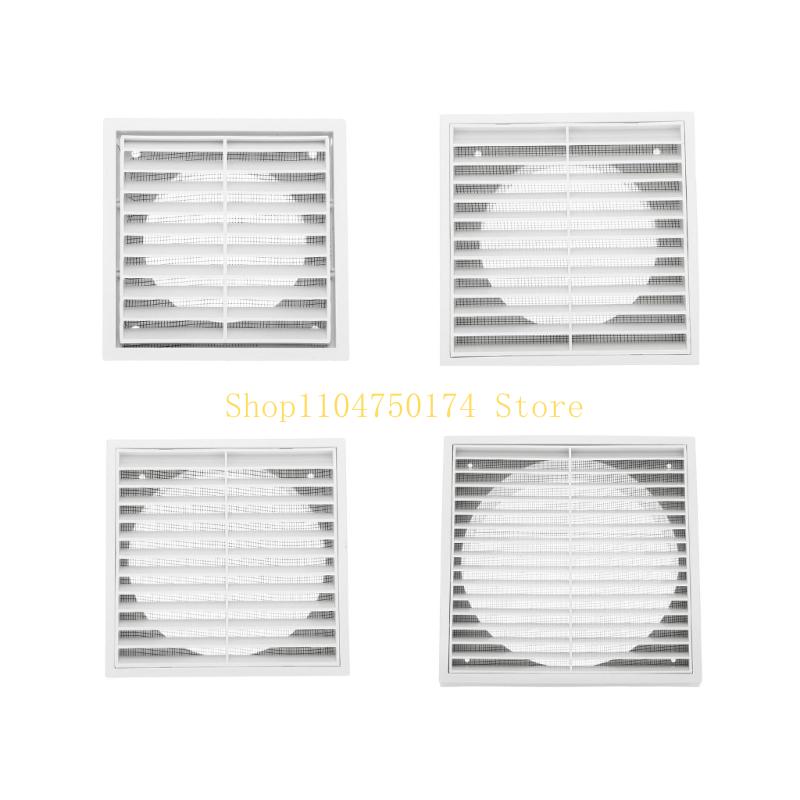 Plastic Square Air vent Louver - Screen Top Mesh ulasan dan harga