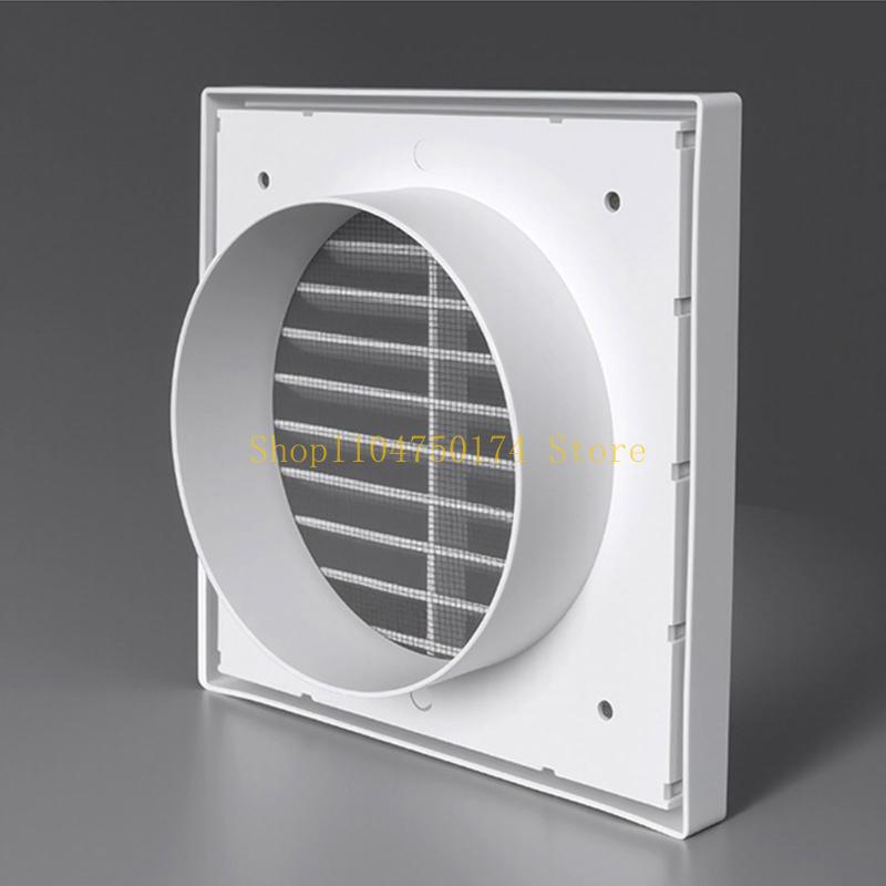 Plastic Square Air vent Louver - Screen Top Mesh ulasan dan harga