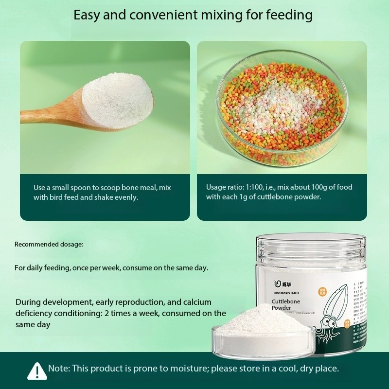 Cuttlefish Bone Powder Rich Ca - Vitamin D3 Reptile ulasan dan harga