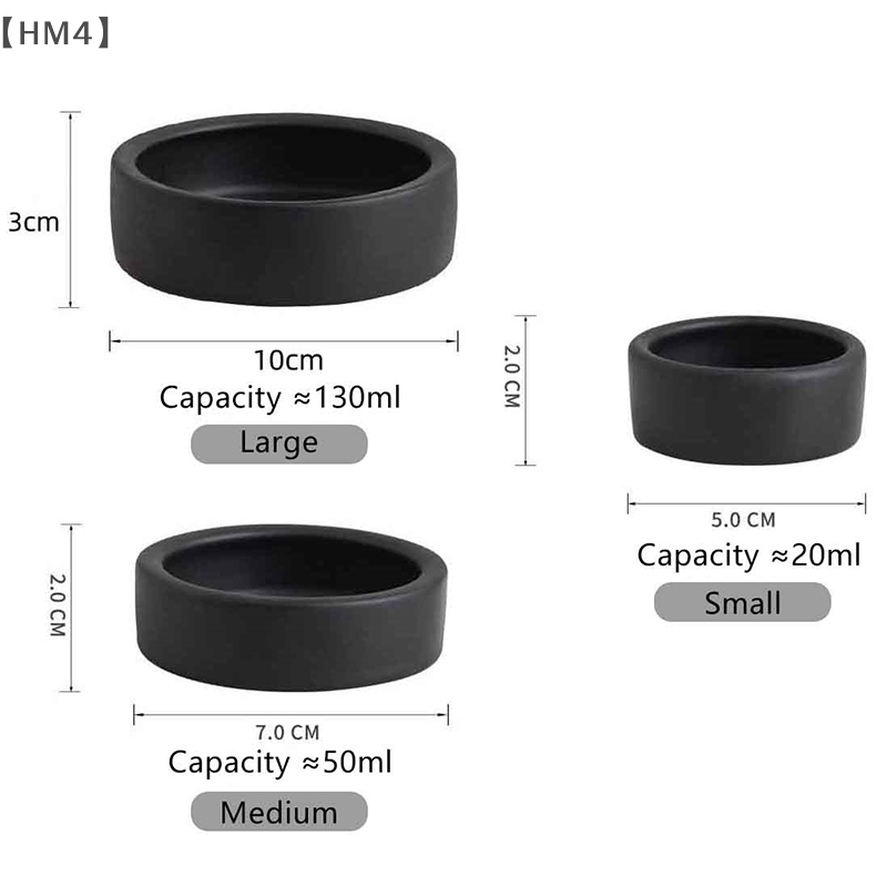 〔HM4〕Reptile Food Bowl Anti-Es - Water Dish Reptile ulasan dan harga