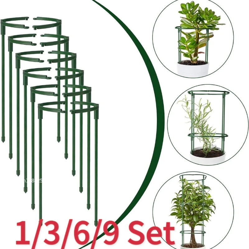 1-9set Plastic Plant Support P - Vine Climbing Plastic ulasan dan harga