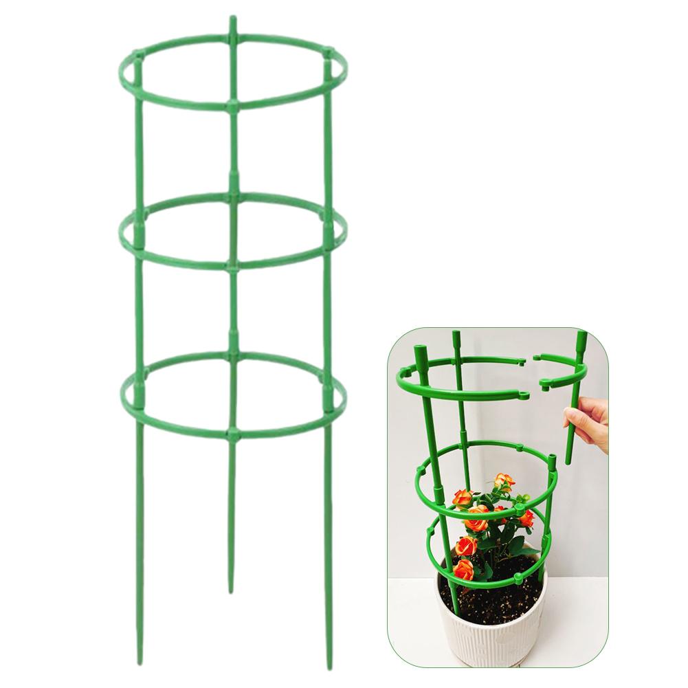 Adjustable Green Checkered Gar - Vine Climbing Plastic ulasan dan harga